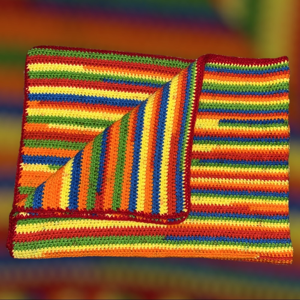 Homemade Crochet Baby Blanket
